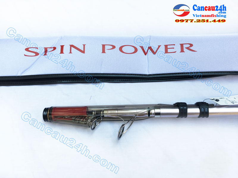 Cần Câu Shimano Spin power 425 BX-T, Spin Power phấn Hồng 425 BX-T